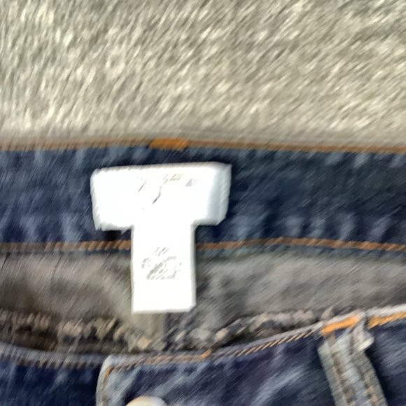 Ann Taylor Loft Boot Leg Beaded Jeans Sz. 10P - Picture 6 of 7